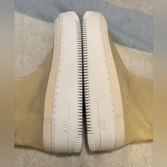 Nike Air Force 1 Sage Lux Hi Phantom (Pale Yellow) Boots Translucent Fun 8.5 - Picture 12 of 13